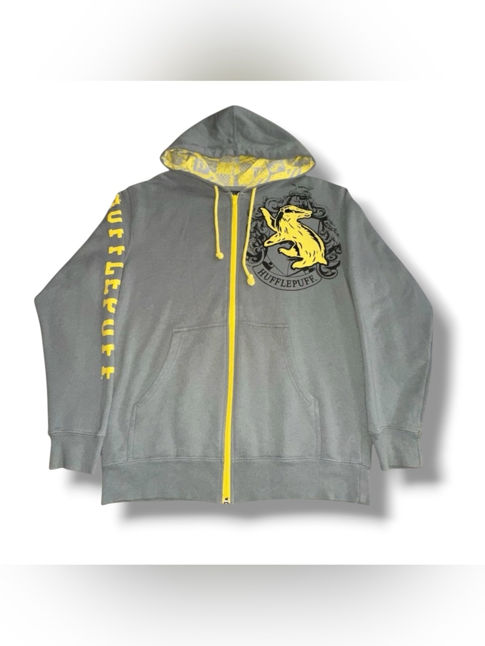 Men’s The Wizarding World Of Harry Potter Hufflepuff Zip Up Hoodie